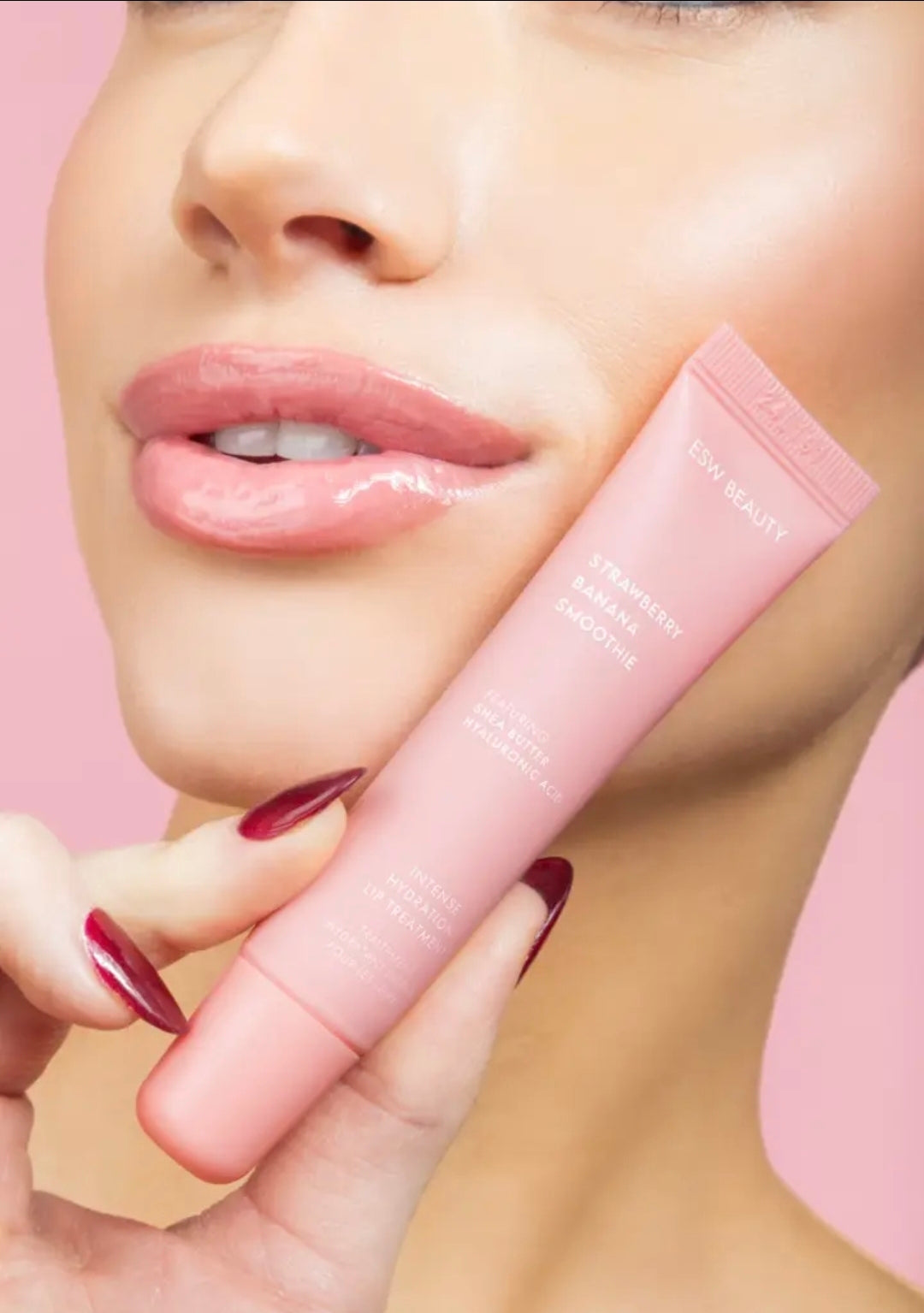 Strawberry Banana Smoothie Intense Hydration Lip Treatment
