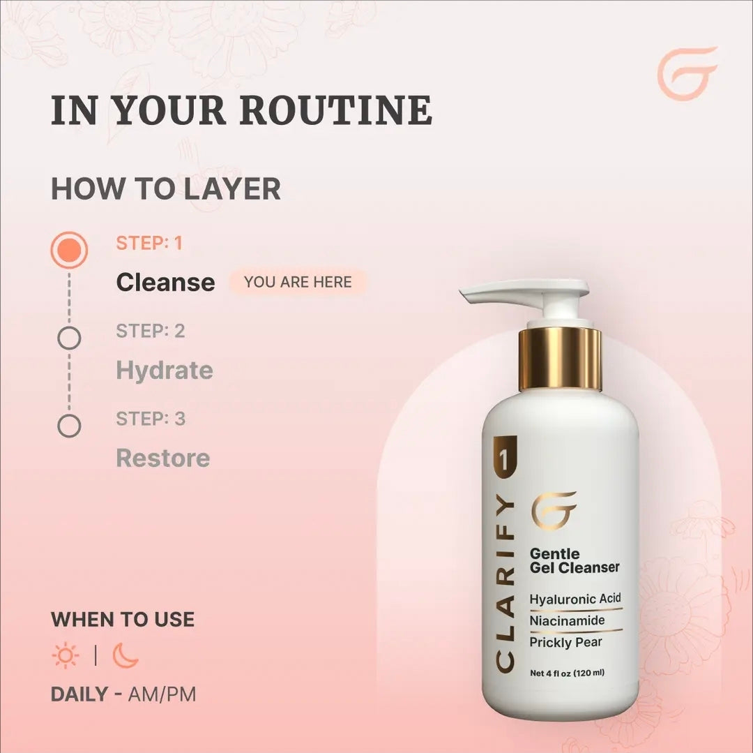 Clarify Gentle Gel Cleanser