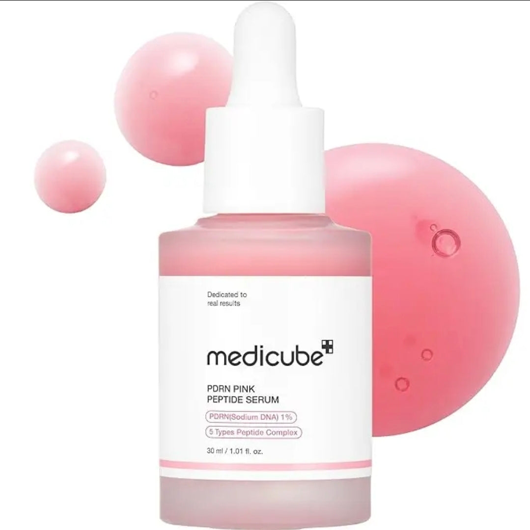 Medicube Salmon DNA Pdrn Pink Peptide Serum 30ml 1.01 fl. oz.